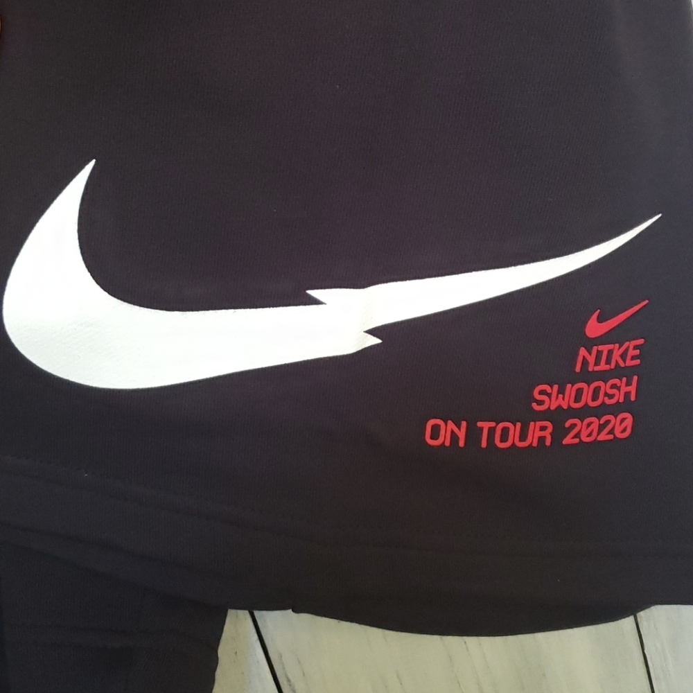 SOLD! Nike Swoosh On Tour 2020 French Terry Shorts - Picture 9 of 12